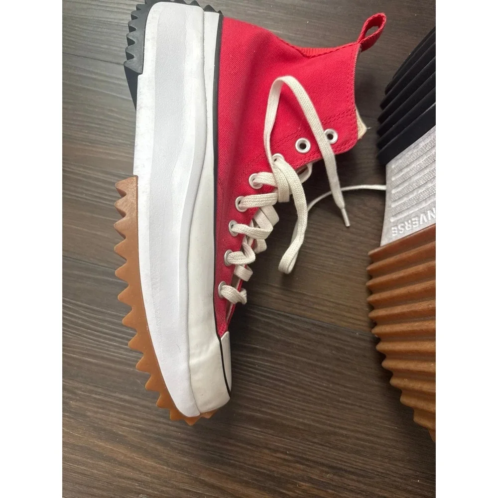 High Top Red Converse - Picture 8 of 12